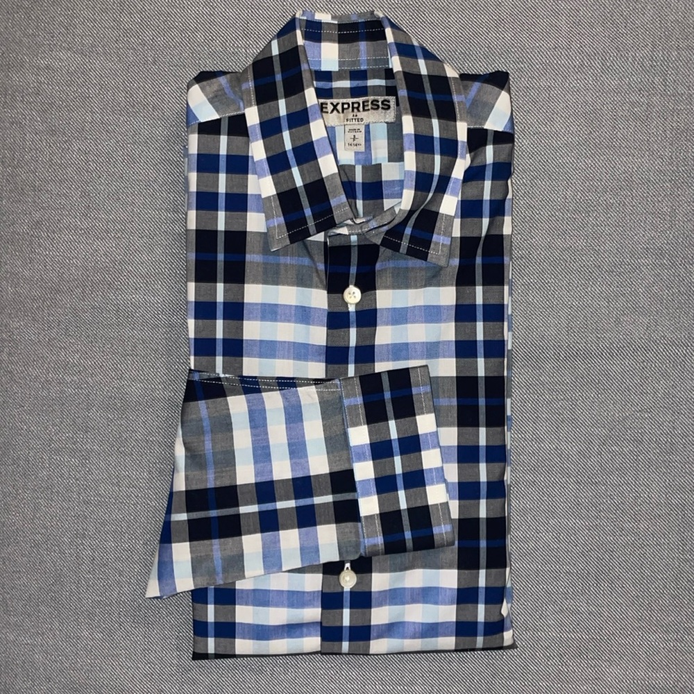 Express, Men’s Size Small, Fitted, Dress Shirt